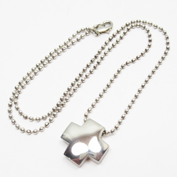 Tiffany Roman Cross Necklace Silver